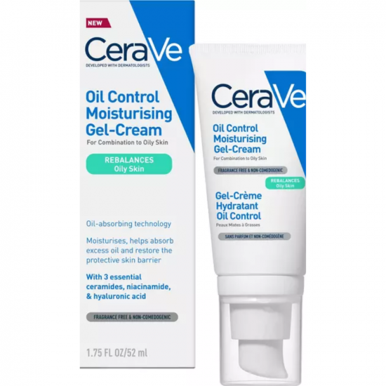 CERAVE FAGGYÚTERMELÉST SZABÁLYOZÓ HIDRATÁLÓ GÉL-KRÉM - 52 ML